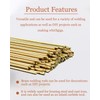 25 Rods Brazing Rods, Brass Solder, Brass Welding Rod for