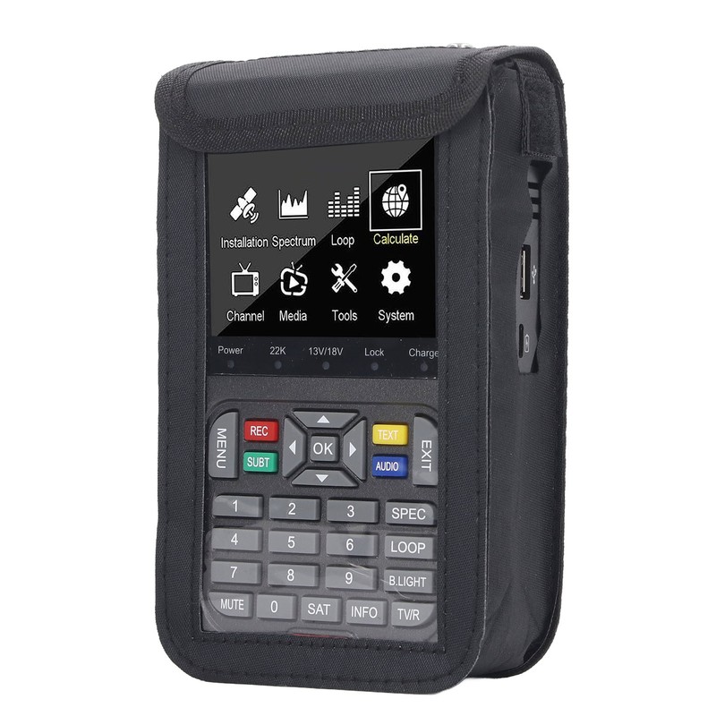 Digital Satellite Finder LCD Screen Handheld Satellite Signal Meter Detection