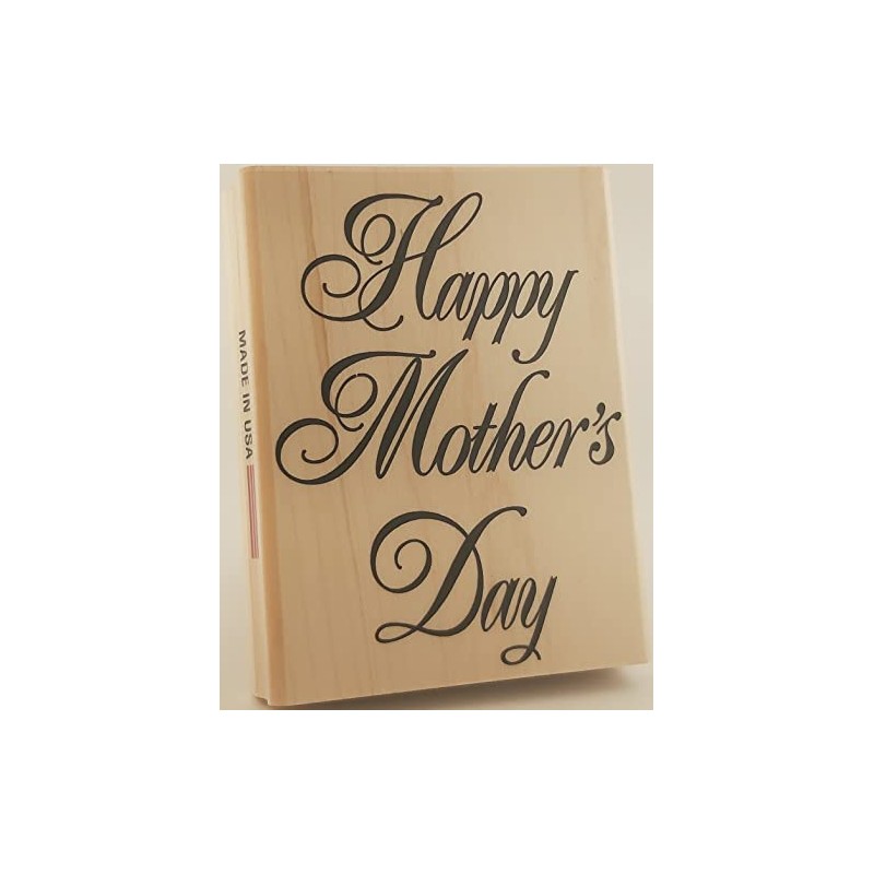 Stamps by Impression Happy Mother's Day Rubber Stamp ST 1214