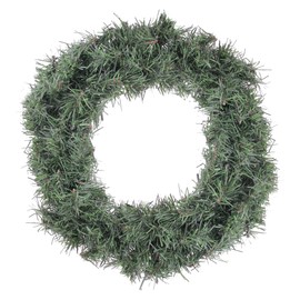 Northlight Canadian Pine Mini Artificial Christmas Wreath, 12-Inch, Unlit