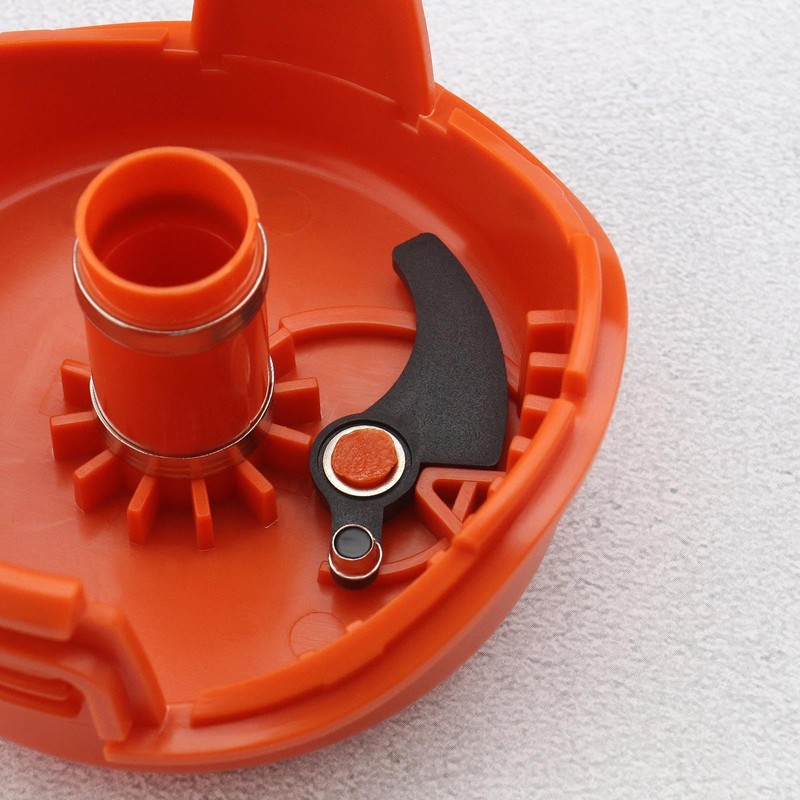 YINETTECH 2PCS String Trimmer Spool Cap Compatible with Black &