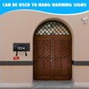 Yaocom Small Cast Wall Mount Mailbox for Outside Metal Mailbox