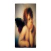 CafePress Putti Angel 1513 Large Beach Towel, Soft Towel with