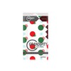 Red and Green Holiday Snow Flake Design 1 Pack Premium