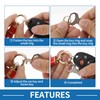A ABSOPRO Car Keychain Universal Key Chain with Ring for