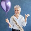 BRT Bearingshui 60th Birthday Sash and Tiara for Woman, Gold