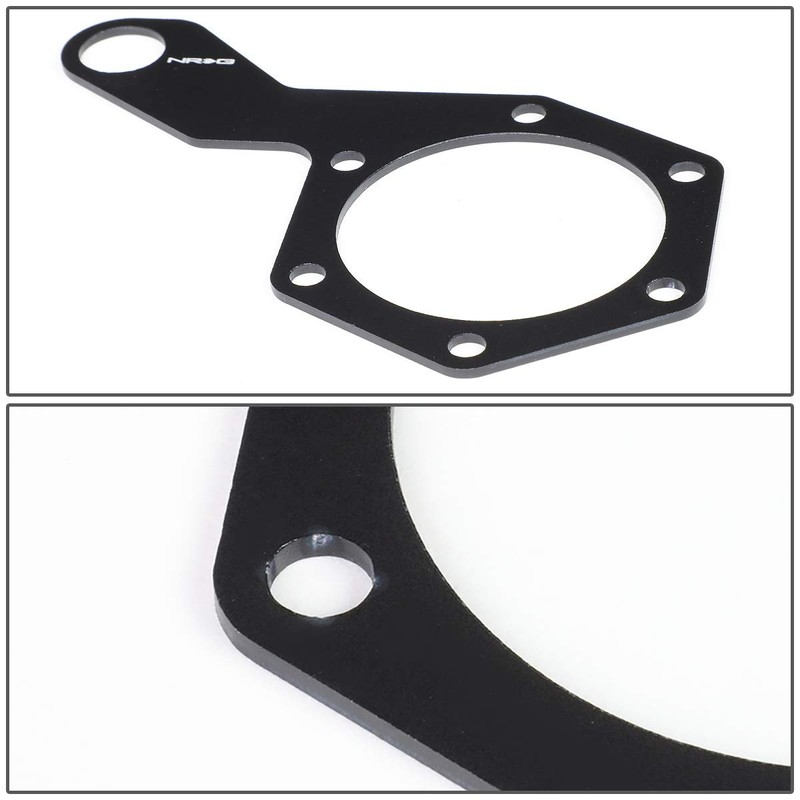 NRG Innovations WSS-100BK Black Steering Single Switch (Extended Kit)