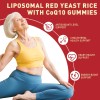 Geeoasis Red Yeast Rice Con Coq10 Gomitas Sin Azúcar
