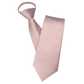 JEMYGINS Men's Zip Tie - Elegant Look in Seconds, Rose Gold