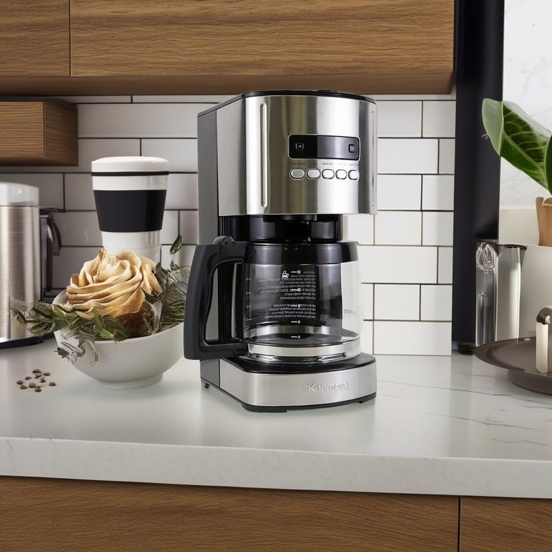 Kenmore Drip Coffee Maker - Programmable Cafe Machine With Glass