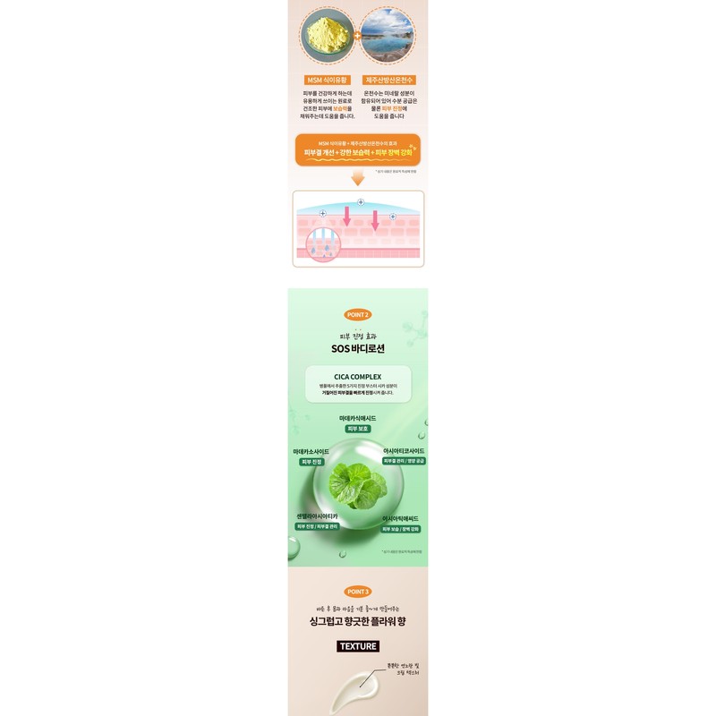 Saimdang Daim Sulfur Spa Body Lotion 500g / 사임당 다임