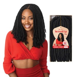 MULTI PACK DEALS! Outre Hair Crochet Braids X-Pression Twisted Up Springy Spring Twist 8" (1-PACK, 950)