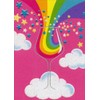 Rainbow Wine Glass - Avanti APress Funny Friendship Card