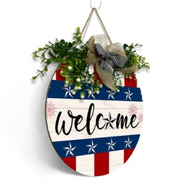 Dacawin Welcome Sign for Classroom Door Decoration Welcome to Our Classroom Sign Teacher Wall Round Wood Hanging Signs Welcome Back to School Door Hanger Teacher Gift Bulletin Board 12 Inch