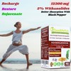 Powerful Ashwagandha 12300mg & 5% Withanolides Black Pepper 90 cap