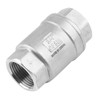 DERPIPE 3/4 Inch Vertical Check Valve SUS304 Spring Loaded Check
