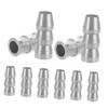 VICASKY 10pcs Iron Kit for Axe Handles Round Hammer for