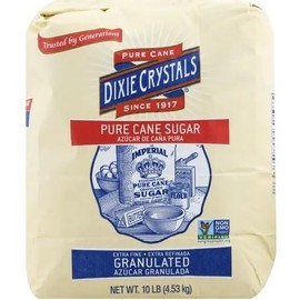 Dixie Crystals Extra Fine Granulated Sugar, 10-Pound