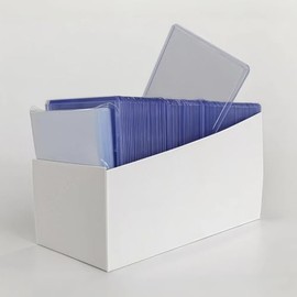 200 Penny Card Sleeves, Premium TopLoader for Trading and Sports Cards, 3" x 4" Toploaders, Hard and Soft Plastic Sleeve, Standard Size Top Loader Protection (100 Top loaders + 100 Penny Sleeves)