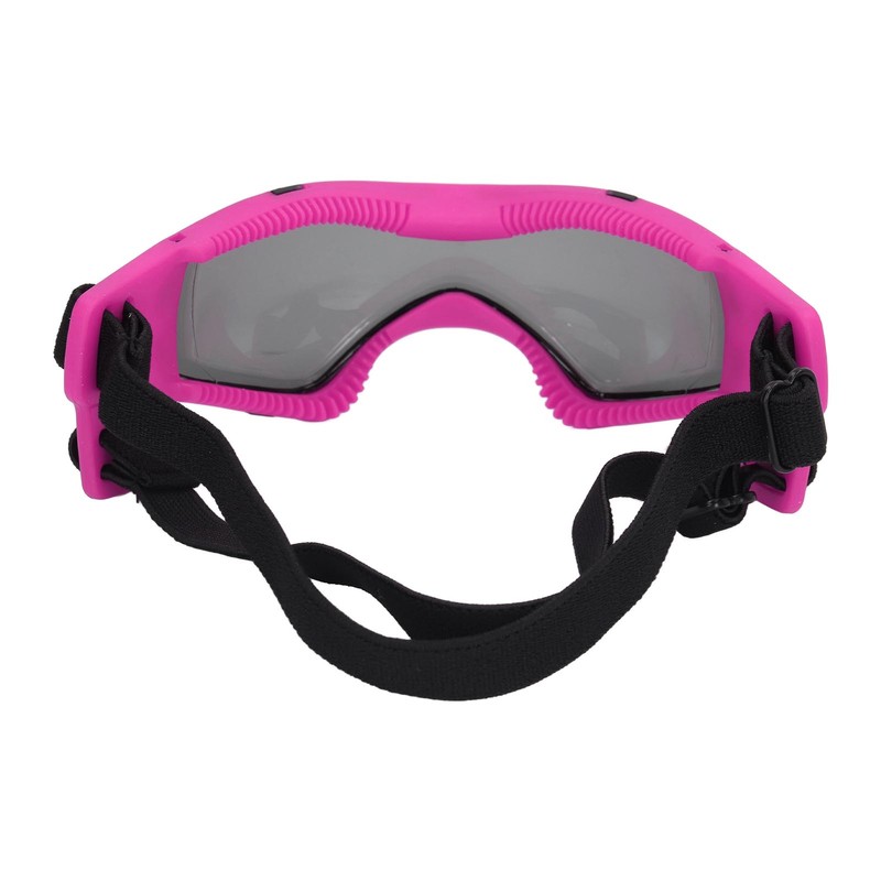Dog Goggles UV Protection Adjustable Strap Soft Frame Waterproof Anti