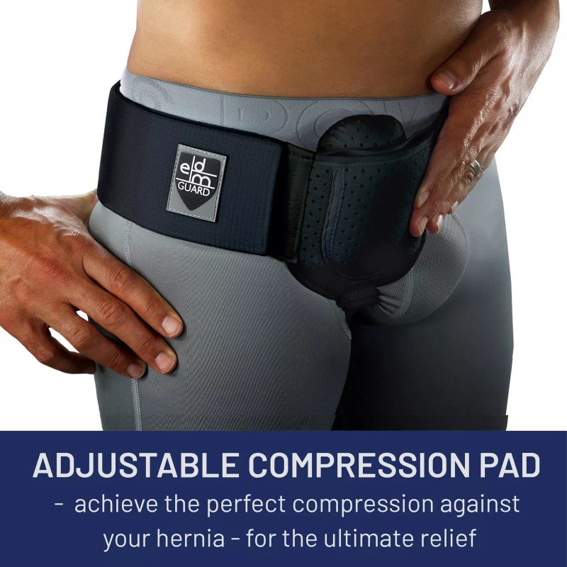 Everyday Medical Inguinal Hernia Support Belt for Men I Fits