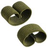FRTKK 10 Pcs Elastic Belt Keepers Strap Organizers Web Belt