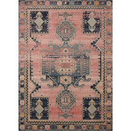 Loloi II Jocelyn Collection JOC-06 Rose / Rose, Transitional Area Rug, 7'-10" x 10'