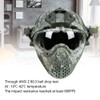 Camouflage Simple Assemble Disassembly Integrated Protection Tactics Helmet with Face
