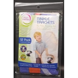 Mom Invented Tinkle Targets Potty Training Aid Transportation Theme ~ 4 Packs/48 Targets NEW