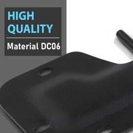 CHEDA Door Hinges Set 4pcs Compatible with HMMWV M998 Black