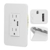 15A WiFi Smart Wall Socket Partition Control USB Interface Remote