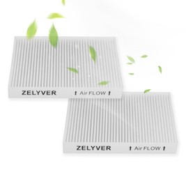 PA5359 Cabin Air Filter Fits for Freightliner M2 106 108SD 114SD 122SD B2 C2 MT45 Trucks or Buses Replace N10G-36000006 AF26427 PA5359 PA10188 49082 P614547（Set of 2）