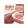 Traje De Lápiz Labial De Doble Cabeza, Impermeable