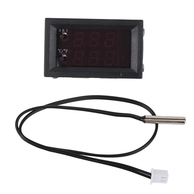 Fayelume Temperature Controller, Digital Display DC 12V Thermostat, -50 to