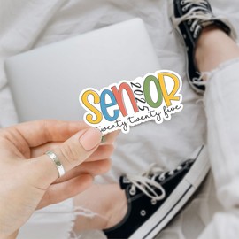 (3 Pcs) Senior 2026 Graduation Quote Sticker Funny Senior Year Vinyl Decal Waterproof for Laptop, Water Bottle, Tumbler, Car Gift for Graduates – 3 Inch (2025)