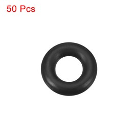 uxcell Nitrile Rubber O-Rings 12mm OD 6mm ID 3mm Width, Metric Sealing Gasket for Automotive Machine Plumbing, Pack of 50