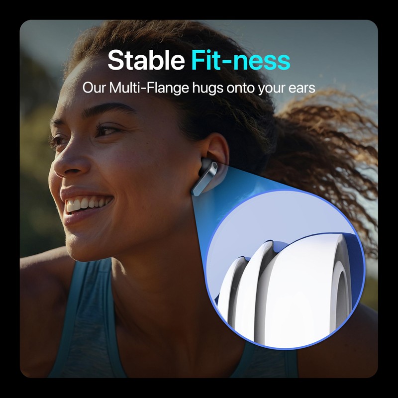 Premium Multi-Flange Eartips for Galaxy Buds3 Pro/Galaxy Buds4 Pro (White,