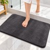 Ultra Soft Absorbent Bathmat – Thick Plush Microfiber Non-Slip Bathroom
