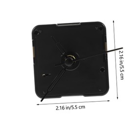 Gatuida 1 Set DIY Clock Movement Mechanism Kit Replacement Clock Parts Silent Operation for Home and Office Decor