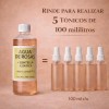 Agua De Rosas + Centella Asiática 500ml Tónico Facial Natura
