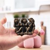 ENNAS Three Wise Monkeys Statue, See No Evil Hear No