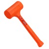 MAXPOWER Dead Blow Hammer, 4LB Dead Blow Mallet with Checkered