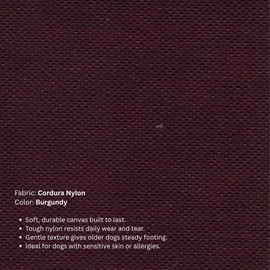 Kuranda Replacement Fabric - Large - 40" x 25" - Cordura Nylon Canvas - Burgundy