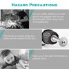 LitKiwi 7PCS Rotary Drill Saw Blades,with 1PCS 1/4" Hex Shank