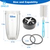 Replacement for Nutri Bullet Blender 32oz Cup and Extractor Blade
