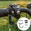 Biqing 2pcs Steering Wheel Hook Universal Aluminum Handlebar Mount Bracket
