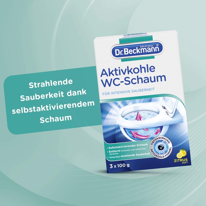 Dr. Beckmann - Toilet Activated Carbon Foam, 300 g