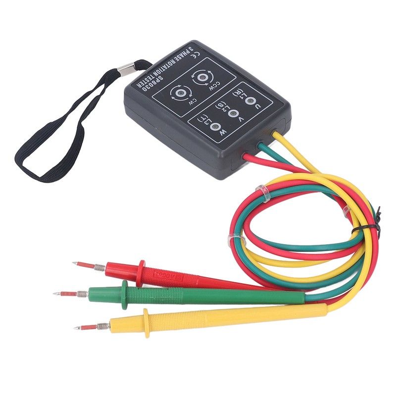 Phase Rotation Meter 5 LED Indicator No Battery Design 3
