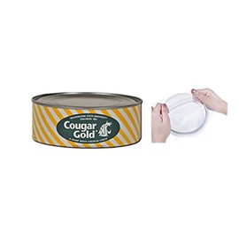 Washington State University Cougar Gold Cheese and Vinceron Silicone Stretch Lid Bundle