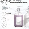 2 Pcs Glass Liquid Laundry Detergent Dispenser, Half Gallon Laundry